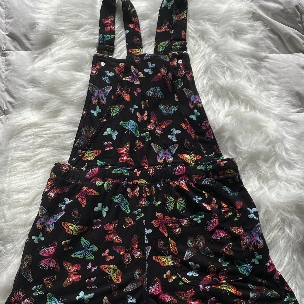 small - Cute Butterfly overalls